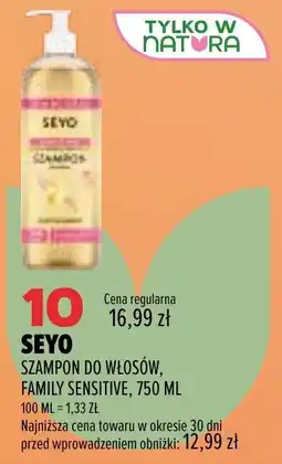 Drogerie Natura SEYO SZAMPON DO WŁOSÓW, FAMILY SENSITIVE oferta