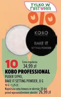 Drogerie Natura KOBO PROFESSIONAL PUDER SYPKI oferta
