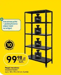 Castorama Regał metalowy oferta