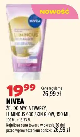 Drogerie Natura Żel do mycia twarzy, Luminous 630 Skin Glow oferta