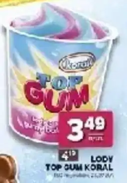 Stokrotka Lody Top Gum Koral oferta