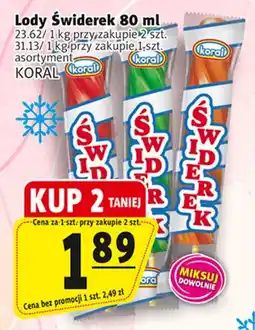 Prim Market Lody Świderek oferta