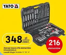Castorama YATO Zestaw kluczy 216 elementów oferta