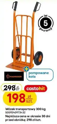Castorama Wózek transportowy 300 kg oferta