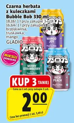 Prim Market Czarna herbata z kuleczkami Bubble Bob gladio oferta