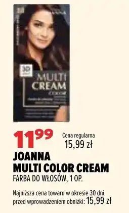 Drogerie Natura Joanna Multi Color Cream Farba do Włosów oferta
