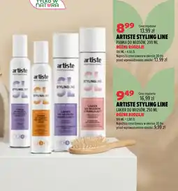 Drogerie Natura ARTISTE STYLING LINE PIANKA DO WŁOSÓW oferta