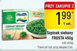 Delikatesy Piotruś Pan Szpinak siekany FROSTA oferta