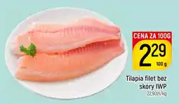 Delikatesy Piotruś Pan Tilapia filet bez skóry IWP oferta