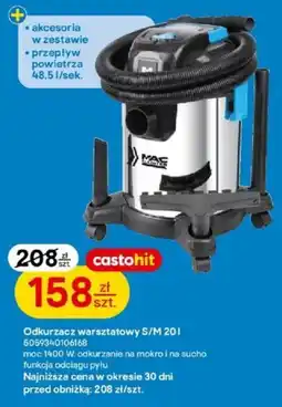 Castorama Odkurzacz warsztatowy S/M 20 I oferta