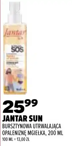 Drogerie Natura Jantar Sun Bursztynowa Utrwalająca Opaleniznę Mgiełka oferta