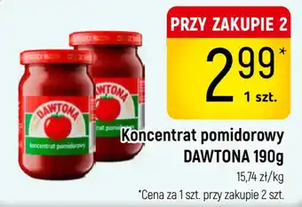 Delikatesy Piotruś Pan Koncentrat pomidorowy DAWTONA oferta