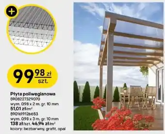 Castorama Płyta poliwęglanowa oferta