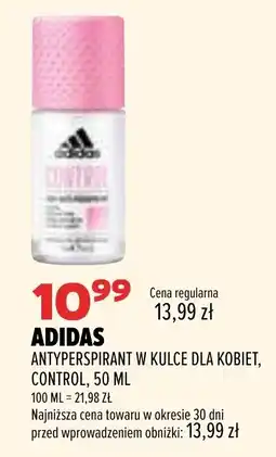 Drogerie Natura Adidas Antyperspirant w kulce dla kobiet, Control oferta