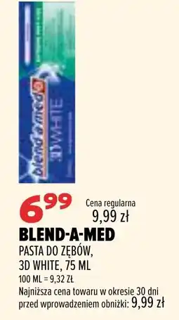 Drogerie Natura Blend-a-Med Pasta do zębów, 3D White oferta