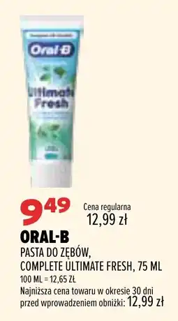 Drogerie Natura Pasta do zębów, Complete Ultimah Fresh oferta