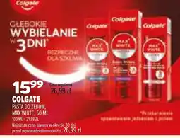Drogerie Natura Colgate Pasta do zębów, Max White oferta