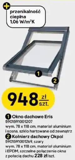 Castorama Okno dachowe Eris oferta