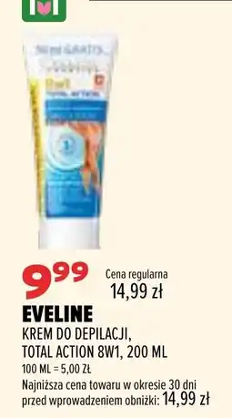 Drogerie Natura EVELINE KREM DO DEPILACJI, TOTAL ACTION 8W1 oferta