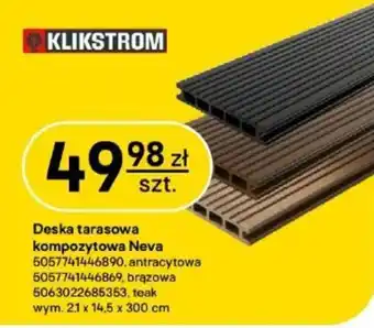 Castorama Deska tarasowa kompozytowa Neva oferta
