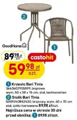 Castorama Krzesło Bari Tinia oferta