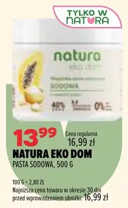 Drogerie Natura Pasta Sodowa, Natura Eko Dom oferta