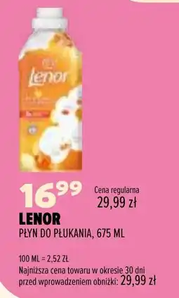 Drogerie Natura Płyn do płukania Lenor oferta