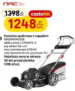 Castorama Kosiarka spalinowa z napędem NAC oferta