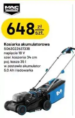 Castorama Kosiarka akumulatorowa MAC ALLISTER oferta