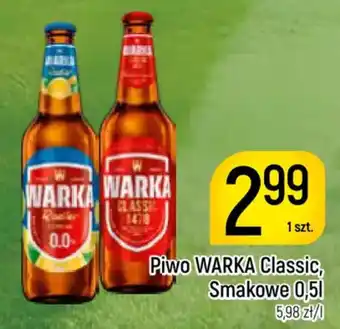 Delikatesy Piotruś Pan Piwo WARKA Classic oferta