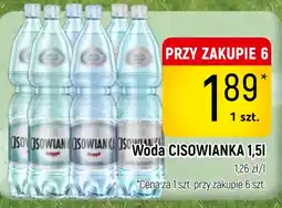Delikatesy Piotruś Pan Woda CISOWIANKA oferta