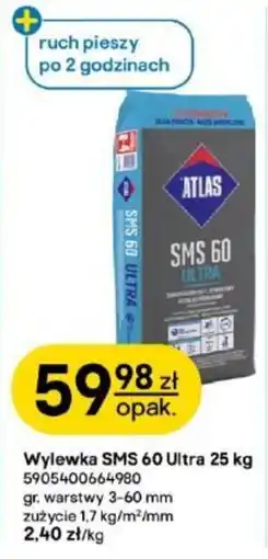 Castorama Wylewka SMS 60 Ultra Atlas oferta