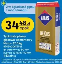 Castorama Tynk hybrydowy gipsowo-cementowy Nexus oferta