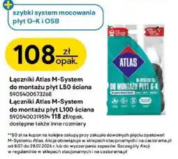 Castorama Łączniki Atlas M-System do montażu płyt G-K oferta