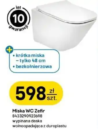 Castorama Miska WC Zefir oferta