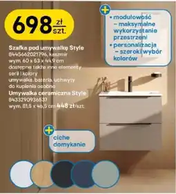 Castorama Szafka pod umywalkę Style oferta