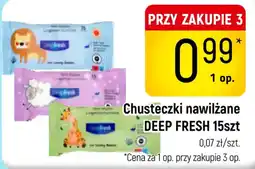 Delikatesy Piotruś Pan Chusteczki nawilżane DEEP FRESH oferta