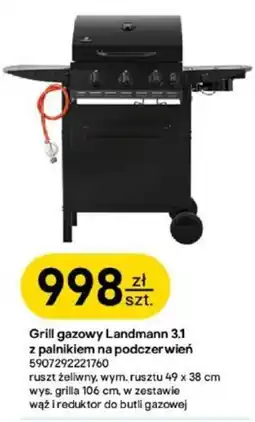 Castorama Grill gazowy Landmann 3.1 oferta
