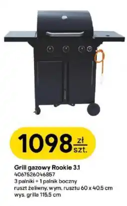 Castorama Grill gazowy Rookie 3.1 oferta