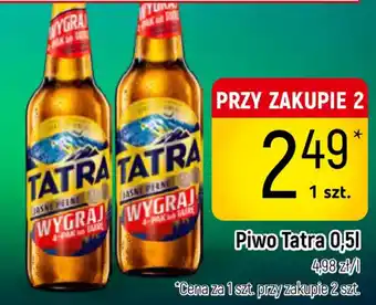 Delikatesy Piotruś Pan Piwo Tatra oferta
