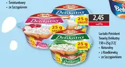 DUO-TES Lactalis Président Twaróg Delikatny oferta