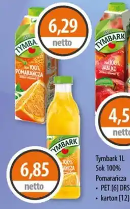 DUO-TES Tymbark Sok 100% pomarańcza oferta