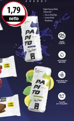 DUO-TES Papito Energy Drink oferta