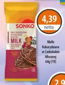 DUO-TES Wafle Kukurydziane w Czekoladzie Mlecznej oferta