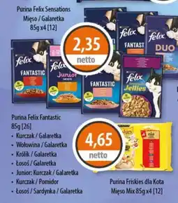 DUO-TES Purina Felix Sensations Mięso / Galaretk oferta