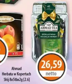 DUO-TES Ahmad Herbata w Kopertach Słój oferta