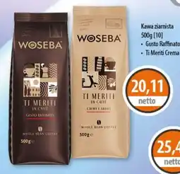 DUO-TES Kawa ziarnista WOSEBA oferta
