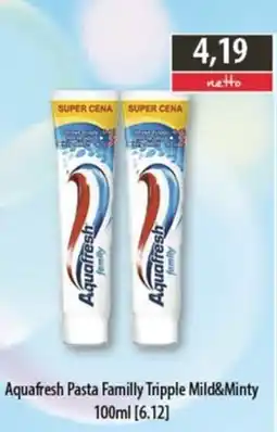 DUO-TES Aquafresh Pasta Family Mild&Minty oferta