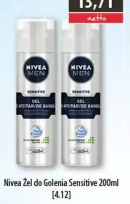 DUO-TES Nivea Men Gel do Golenia Sensitive oferta