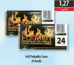 DUO-TES Grill Podpałka Szara oferta